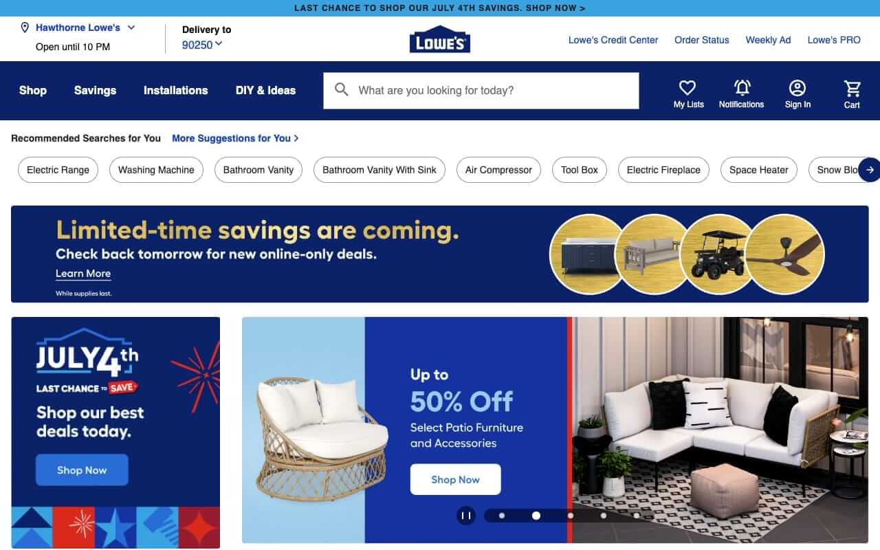Home Improvement Website Design Tomorrow Web Design