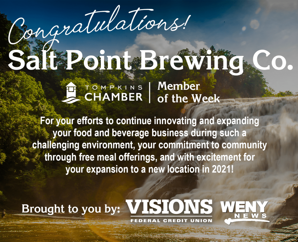 Salt Point Brewing Co. Tompkins County Chamber of Commerce