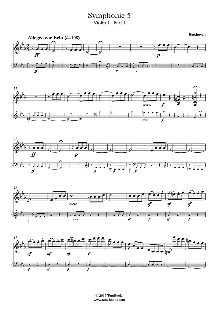 交響曲 第 5 番 ハ 短調 運命
