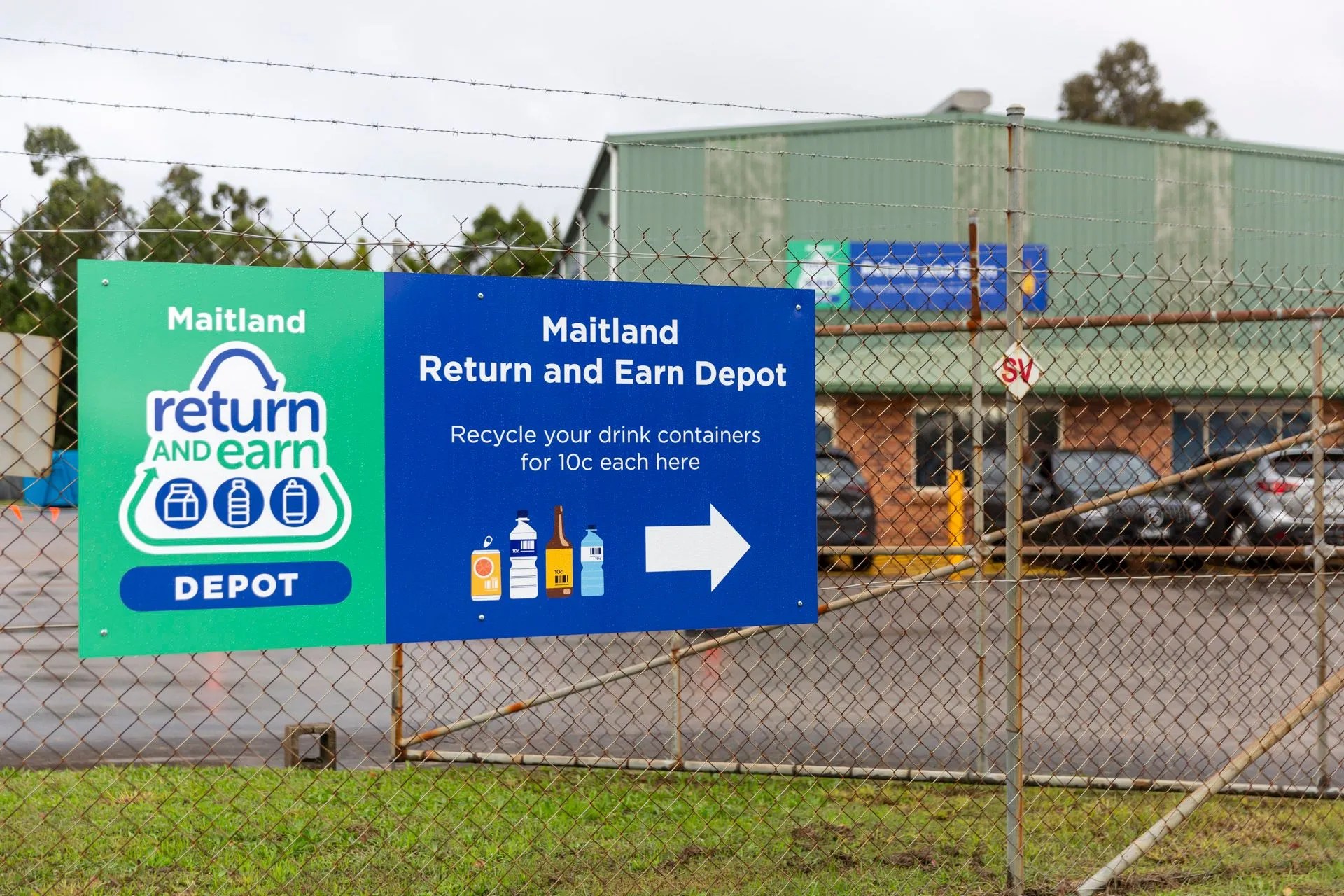 Maitland Celebrates Return and Earn Depot TOMRA Cleanaway