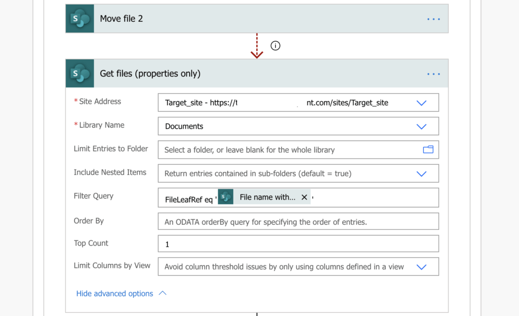 How to update (not replace) an existing file in Power Automate