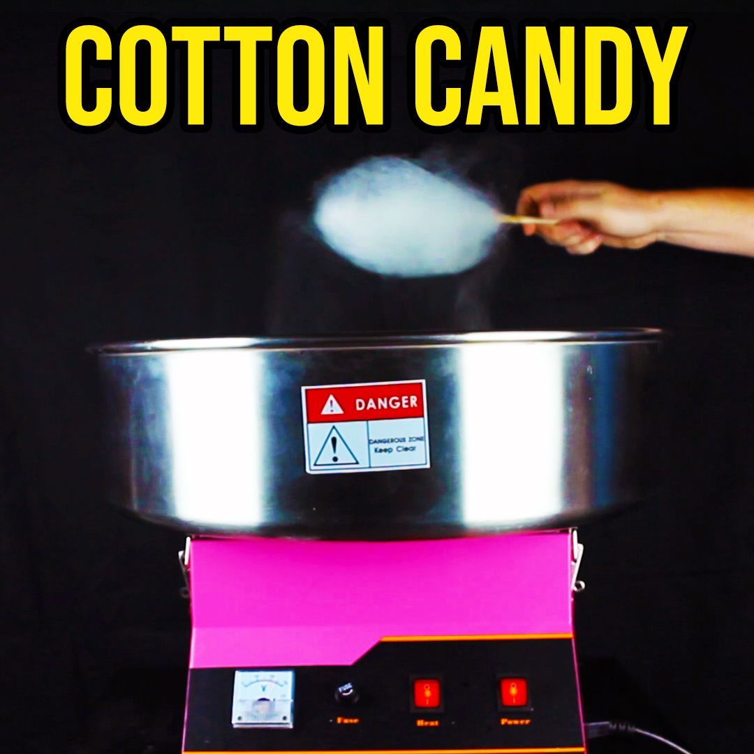 The Physics of Cotton Candy (Candy Floss) TOM ROCKS MATHS