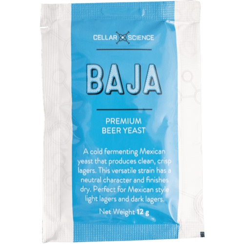 CellarScience® BAJA Dry Yeast Mexican Lager Premium Beer Yeast