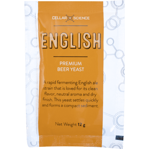 CellarScience® ENGLISH Dry Yeast English Ale Premium Beer Yeast