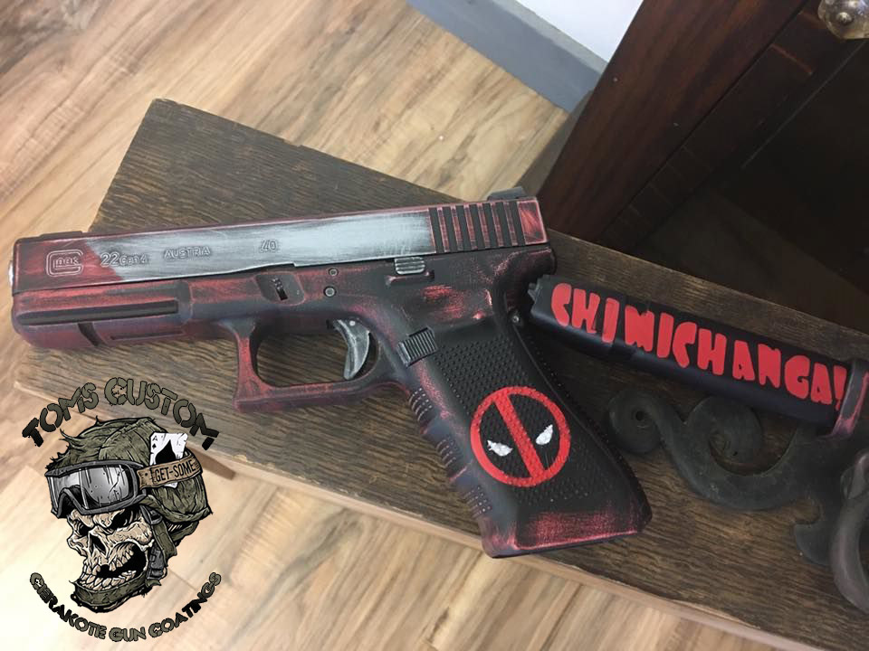 Our Version of DeadPool's Gun Toms Custom Guns