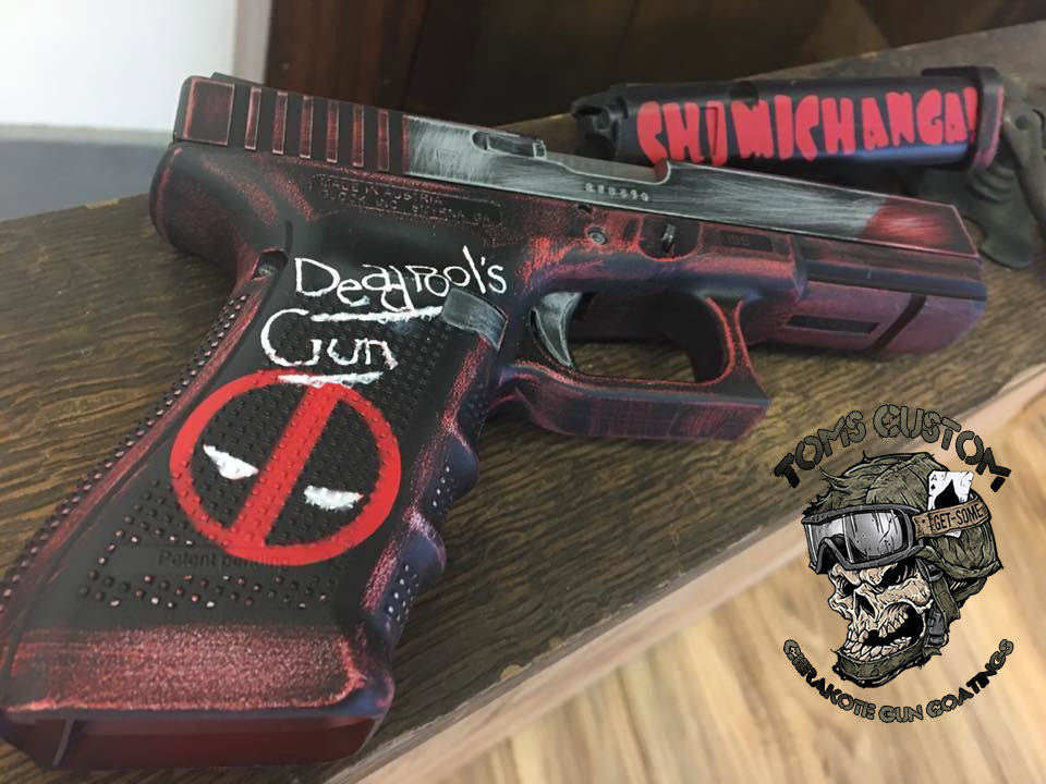 Our Version of DeadPool's Gun Toms Custom Guns