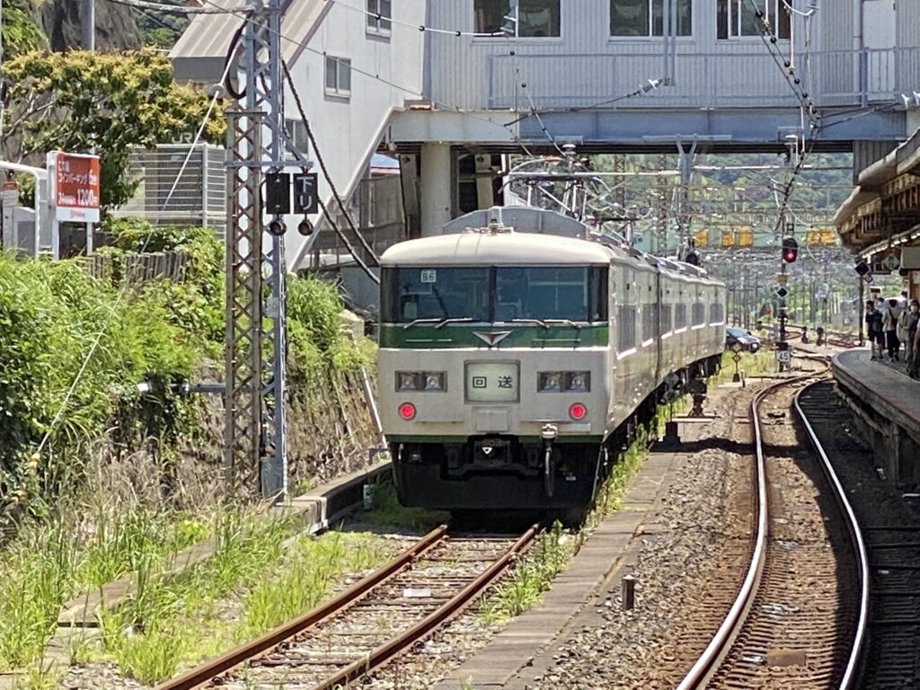 【鉄道】2021年6月12日 185系団体・臨時列車横須賀線入線！（快速鎌倉あじさい号・ホリデー快速鎌倉号・クラブ