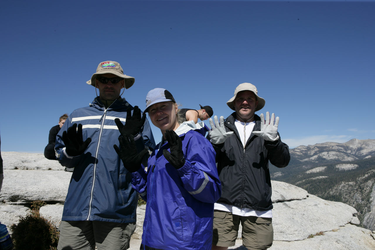 Half Dome Hike Image Gallery