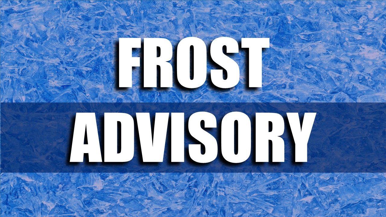 Frost Advisory Issued In Ocean County See Latest Forecast