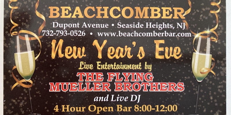Artisan New Years Eve 2023 Toms River Nj Celebrate New Year's Eve At The Beachcomber - Tomsriver.org