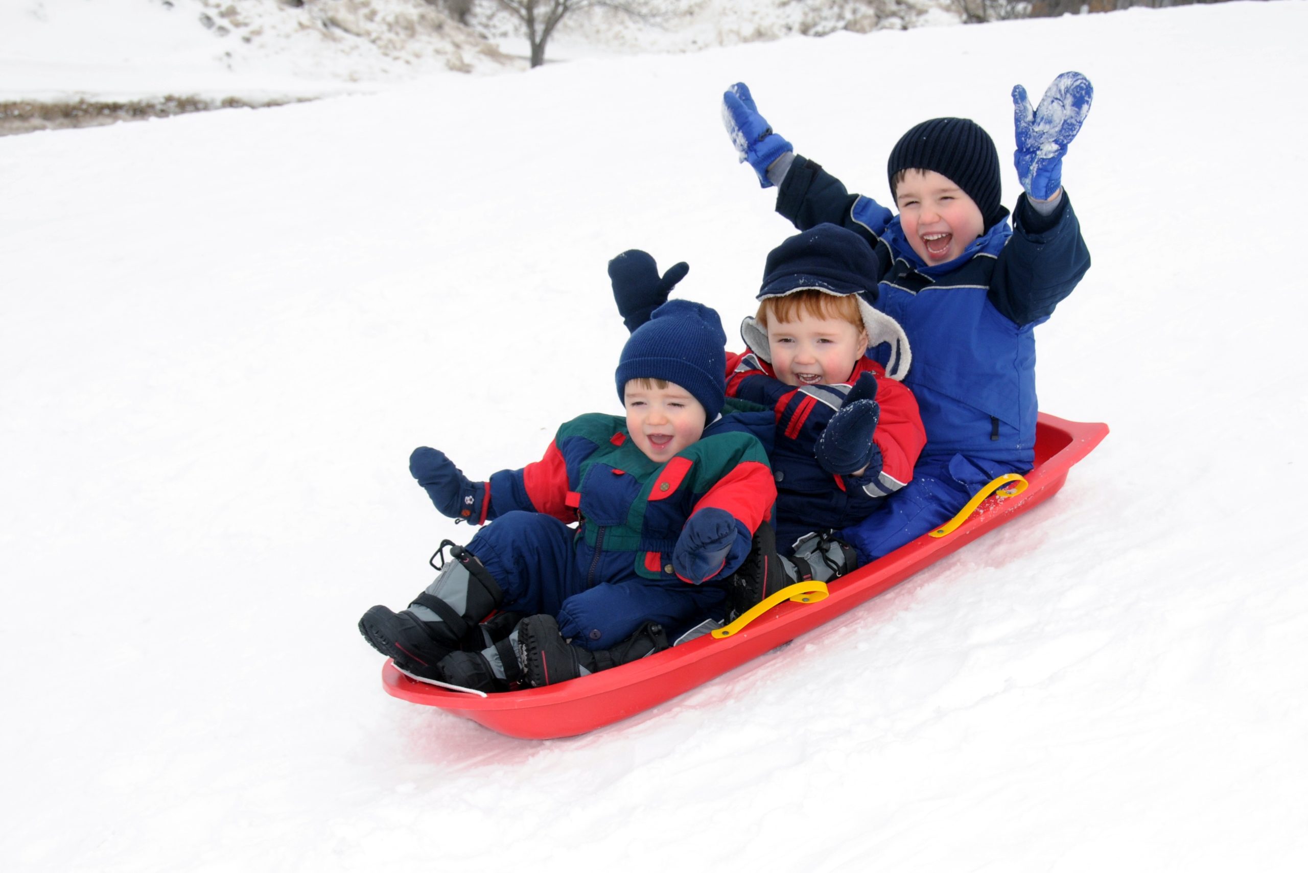 Here Comes the Snow Best Sledding Hills in Ocean County