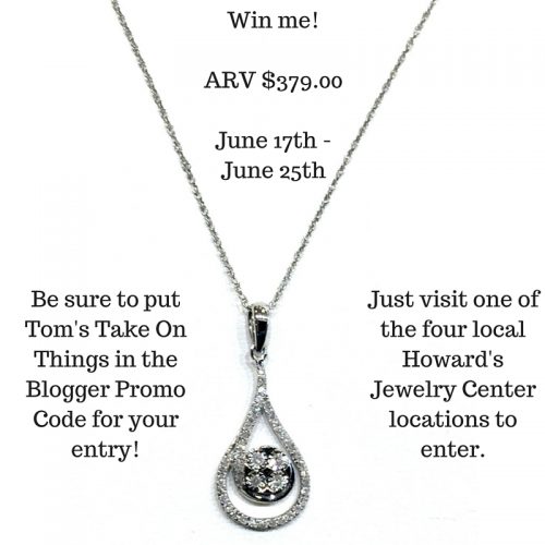 Win this Necklace in the Howard's Jewelry Center Million Dollar Diamond