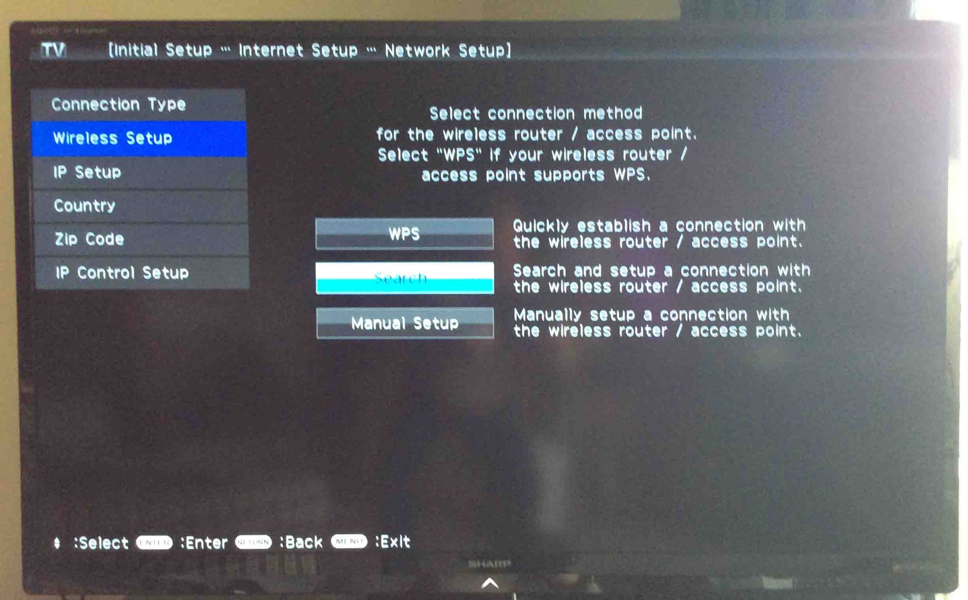 How to Connect Sharp Smart TV to Internet | Tom's Tek Stop