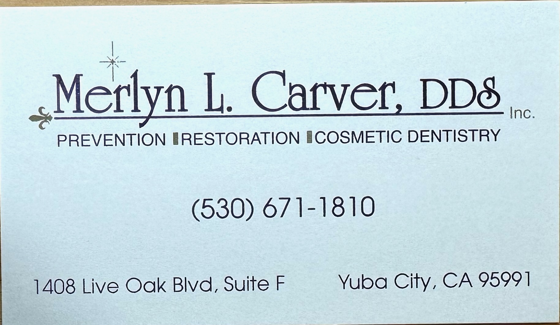 Safe Dental Office in Yuba City The Tom Terry Chronicles