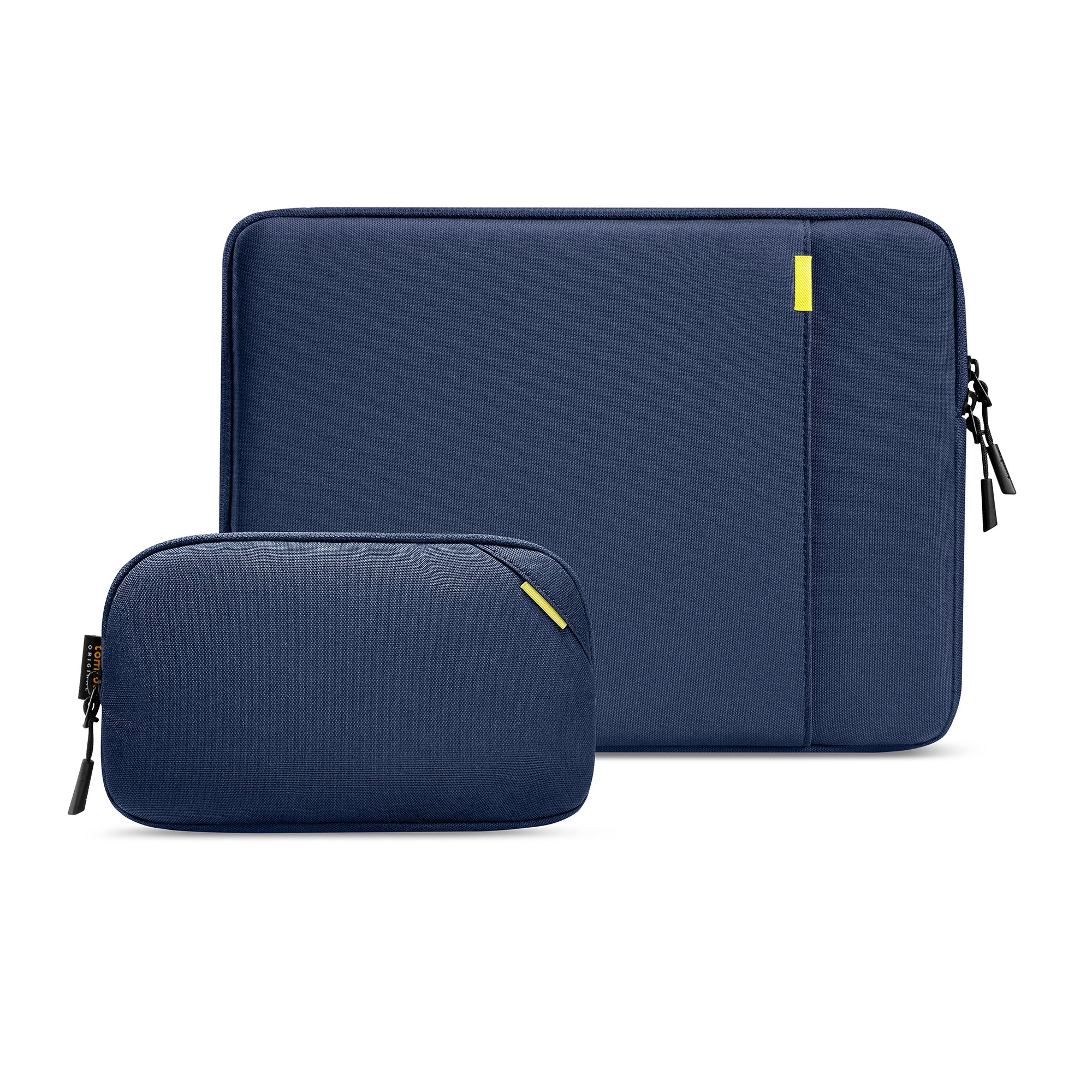 tomtoc 13 Inch Versatile 360 Protective Laptop Sleeve with Pouch Nav