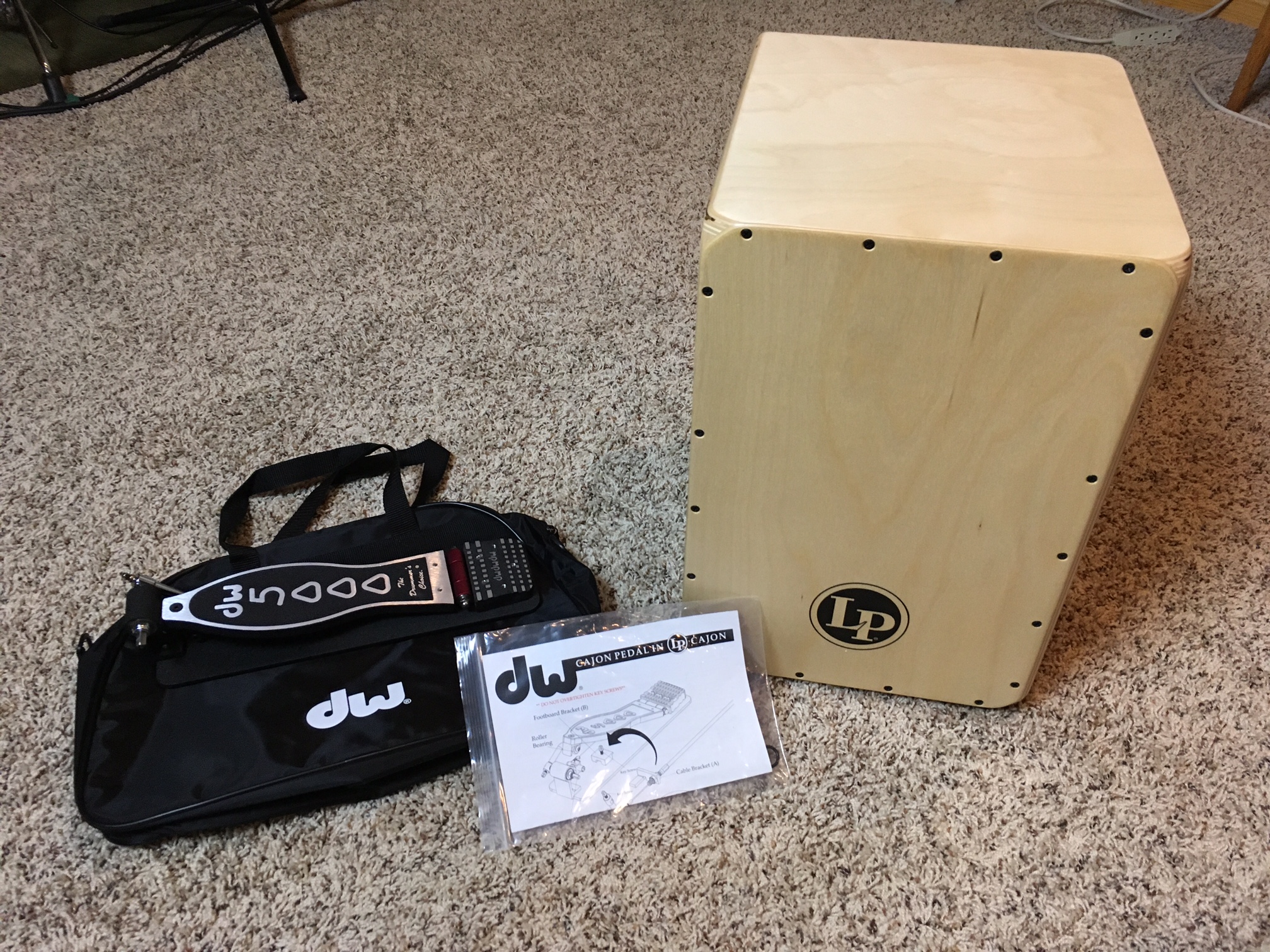 Gear Review LP's Inside Pedal Cajon Tom Tom Magazine