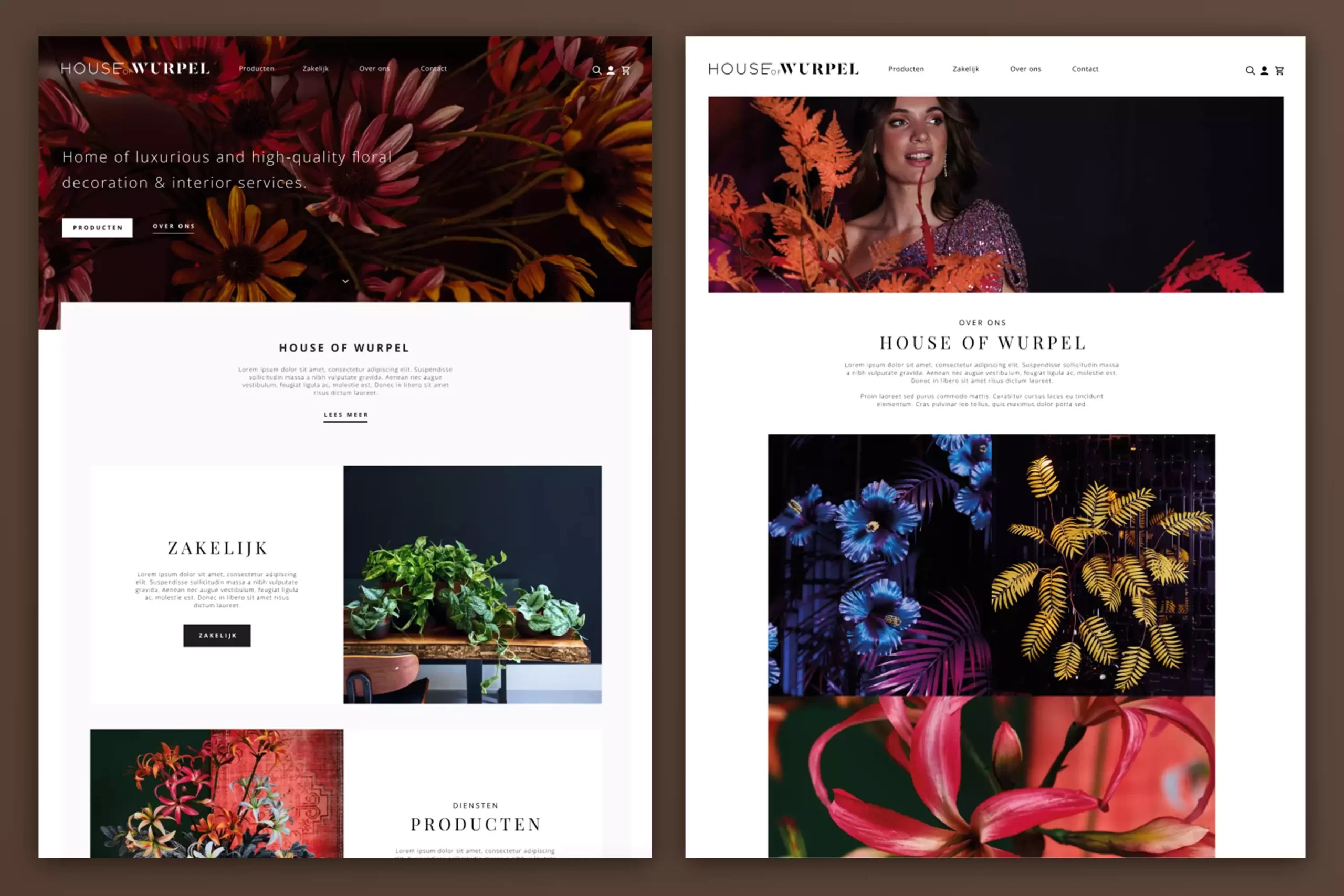 House of Wurpel Huisstijhandboek & website design