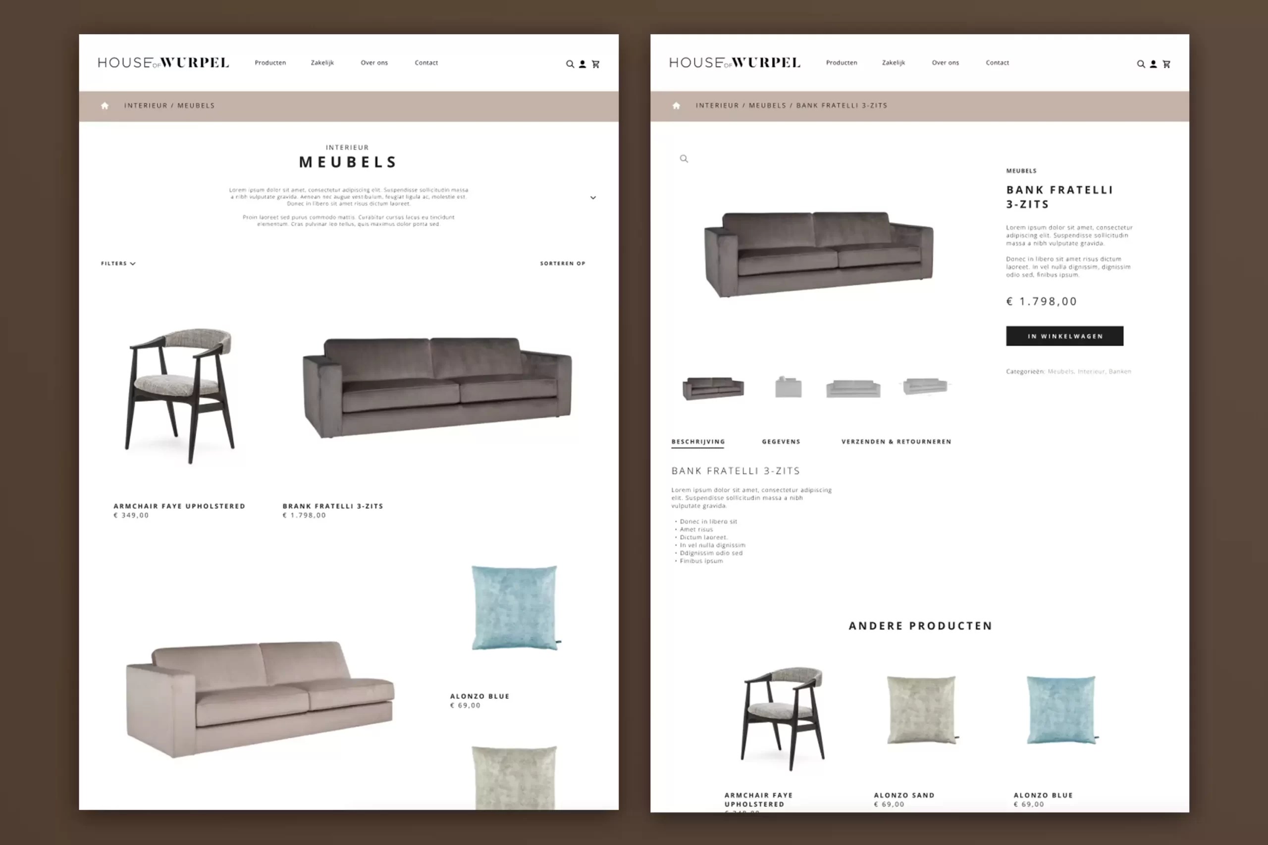 House of Wurpel Huisstijhandboek & website design