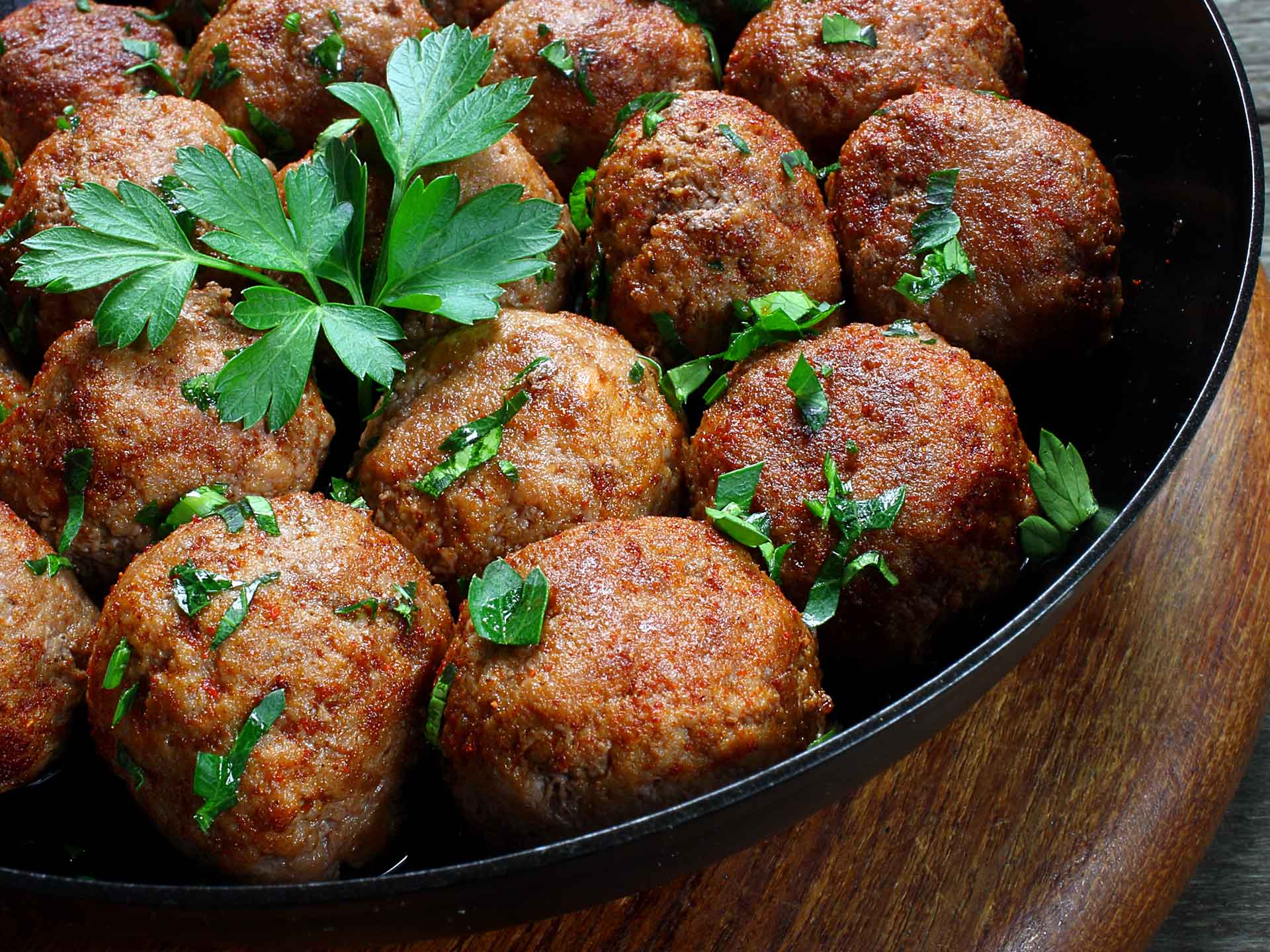 Polpette classiche sfiziose polpette pronte da gustare Tonazzo 1888