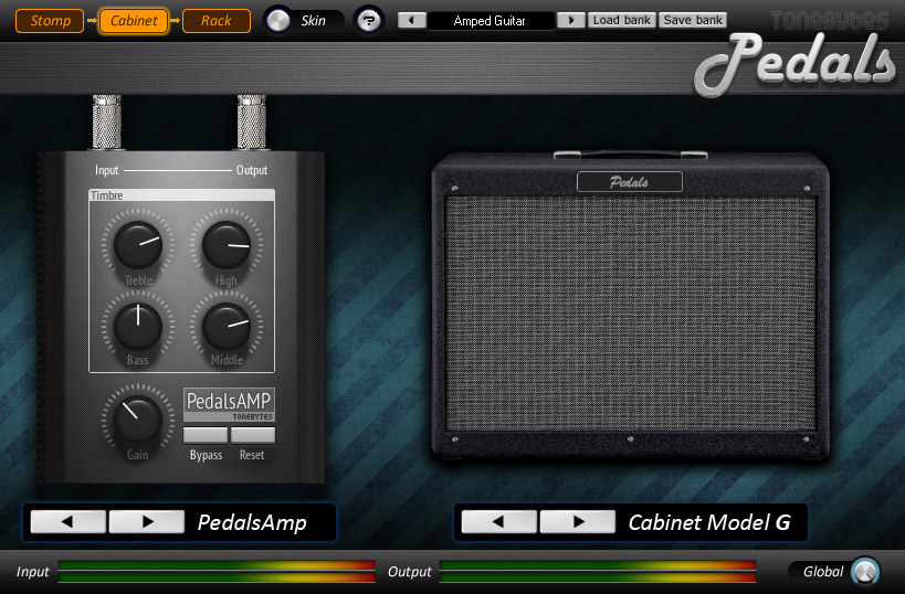 ToneBytes » Pedals free guitar amp VST plugin