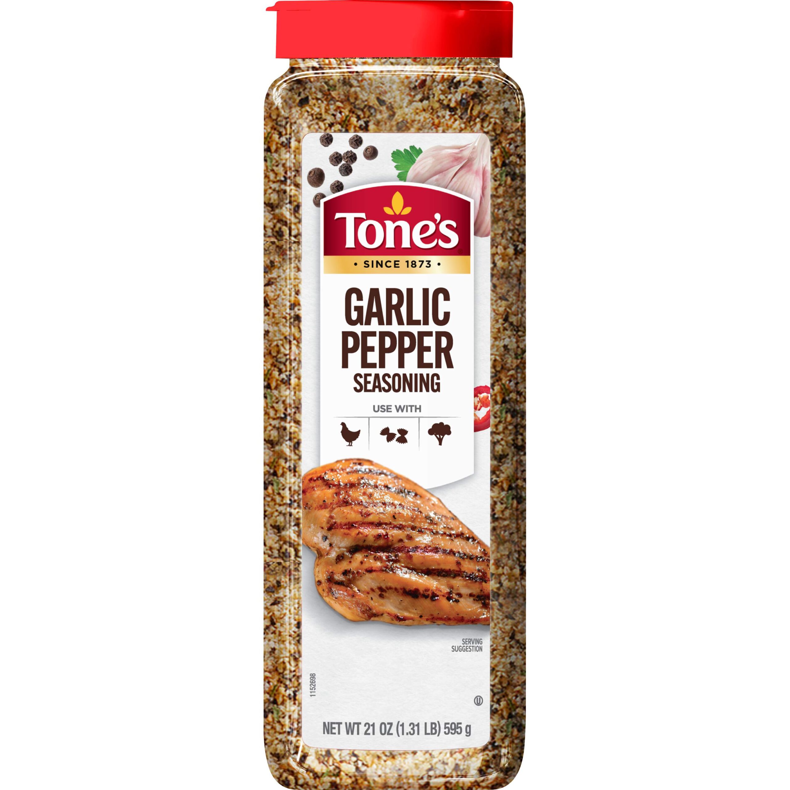 Garlic Pepper Seasoning Blend Tone's®
