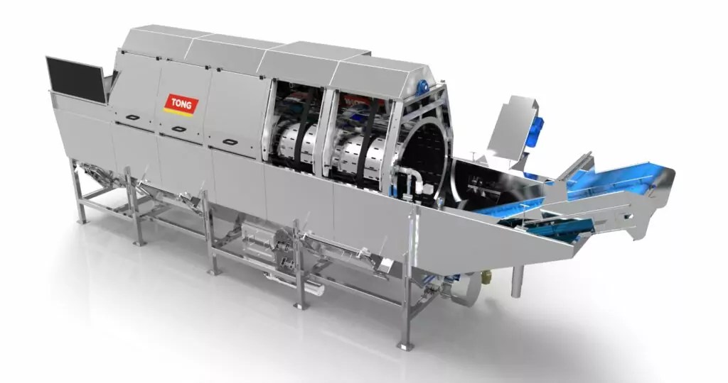 Vegetable Barrel Washer Tong Engineering UK