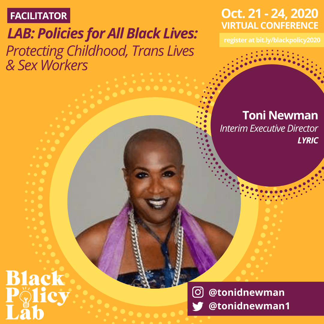 LYRIC Names Toni Newman Interim Executive Director Toni D Newman