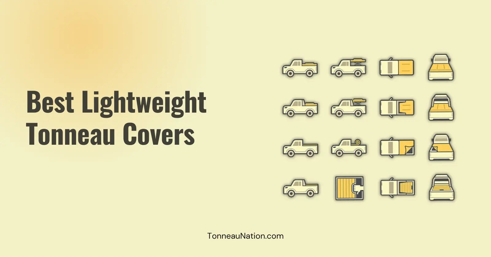 Best Lightweight Tonneau Covers TonneauNation