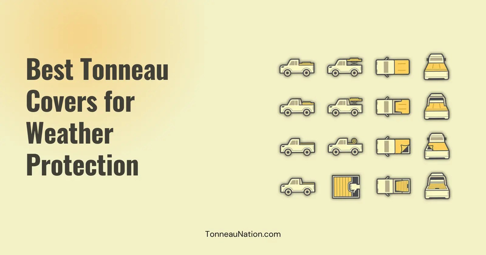 Best Tonneau Covers for Weather Protection TonneauNation