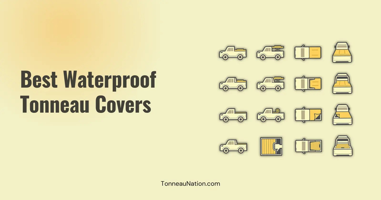 Best Waterproof Tonneau Covers TonneauNation