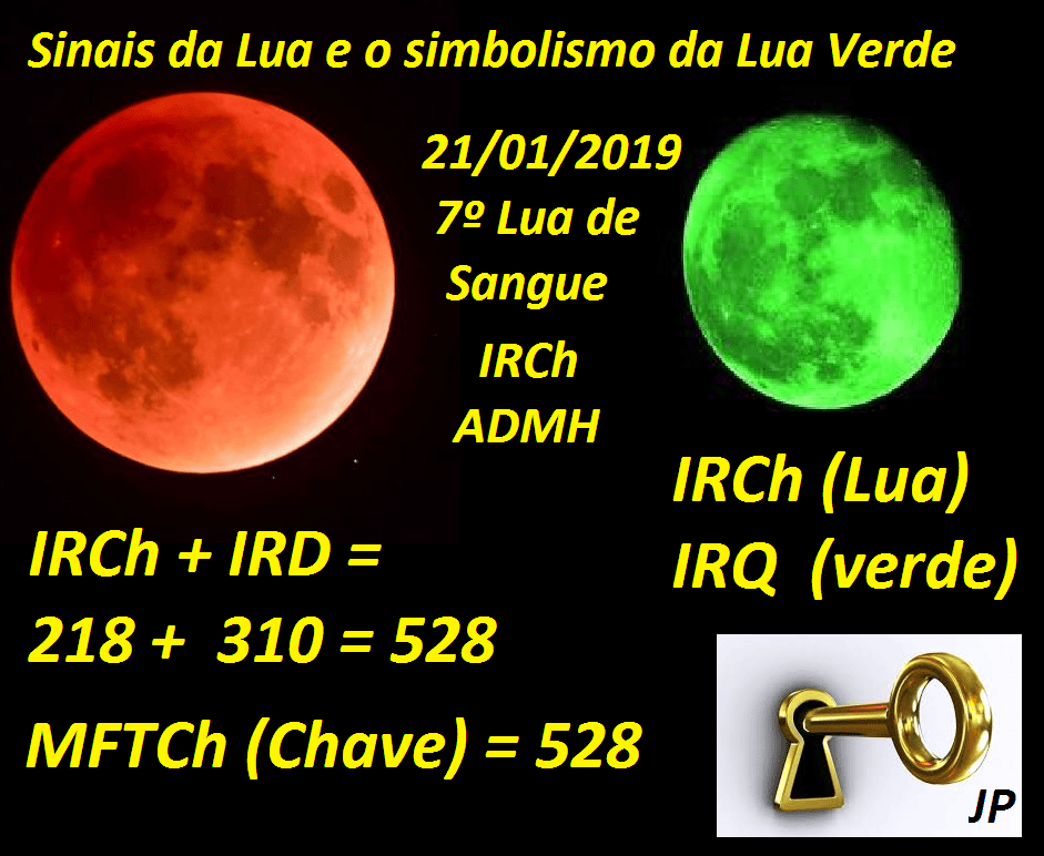 A SÉTIMA LUA DE SANGUE 21.01.2019 Tô no Cosmos