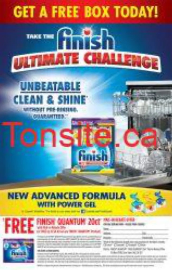 Boîte de Finish Quantum gratuite après le remboursement postale!