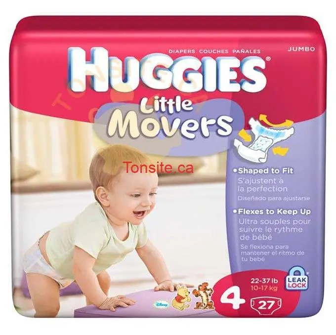 Coupons rabais imprimables Huggies