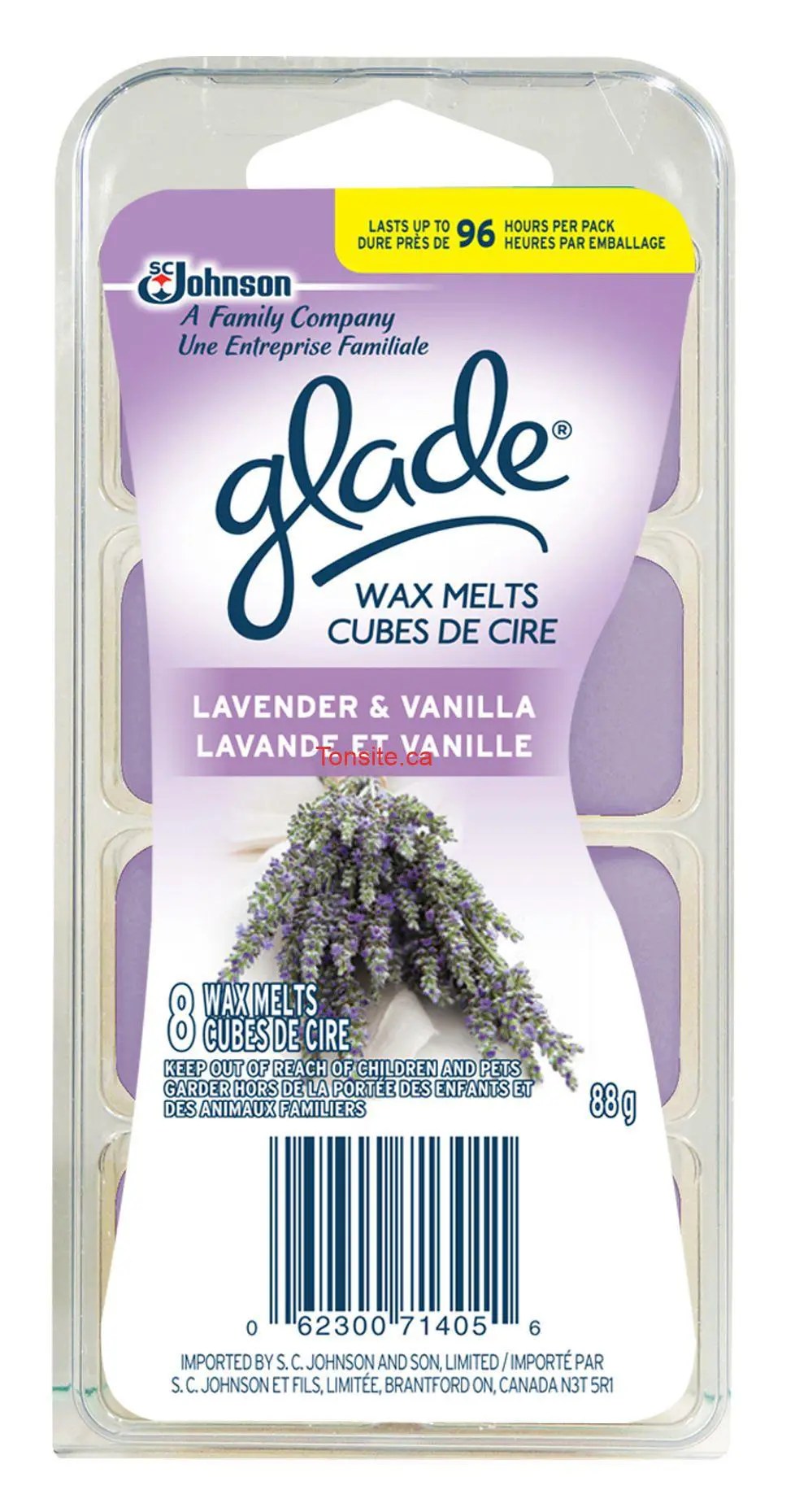 Cubes de cire Glade à 2 (après coupon)