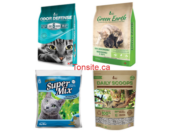Coupon rabais de 2 sur une litière Cat Love ou Catit sélectionnée