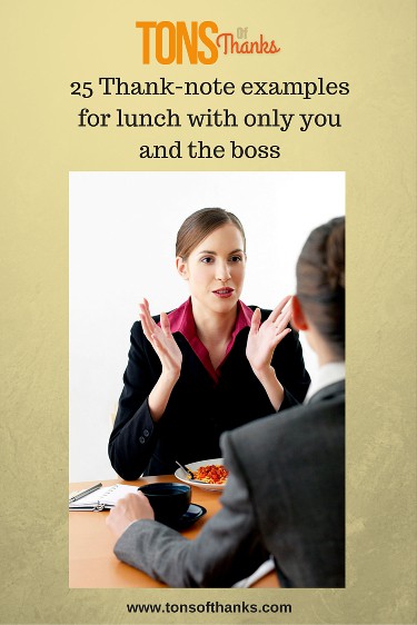 A uniformed, trained, professional, insured, courteous maids will be cleaning your home. 25 Thank-note examples for lunch with only you and the boss