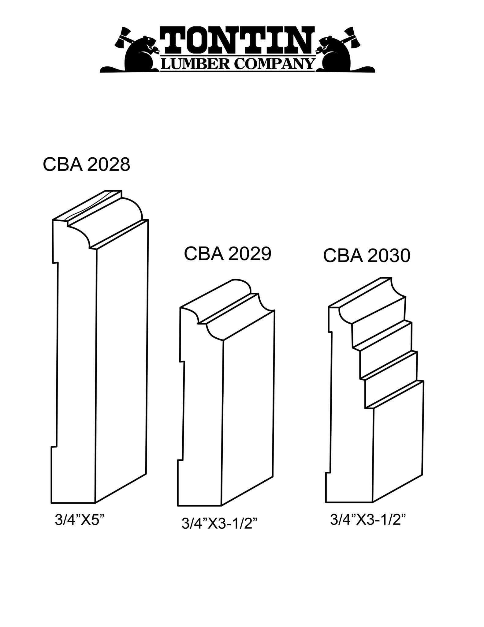 Base, Cap and Shoe Tontin Custom Hardwoods & Millwork Grand