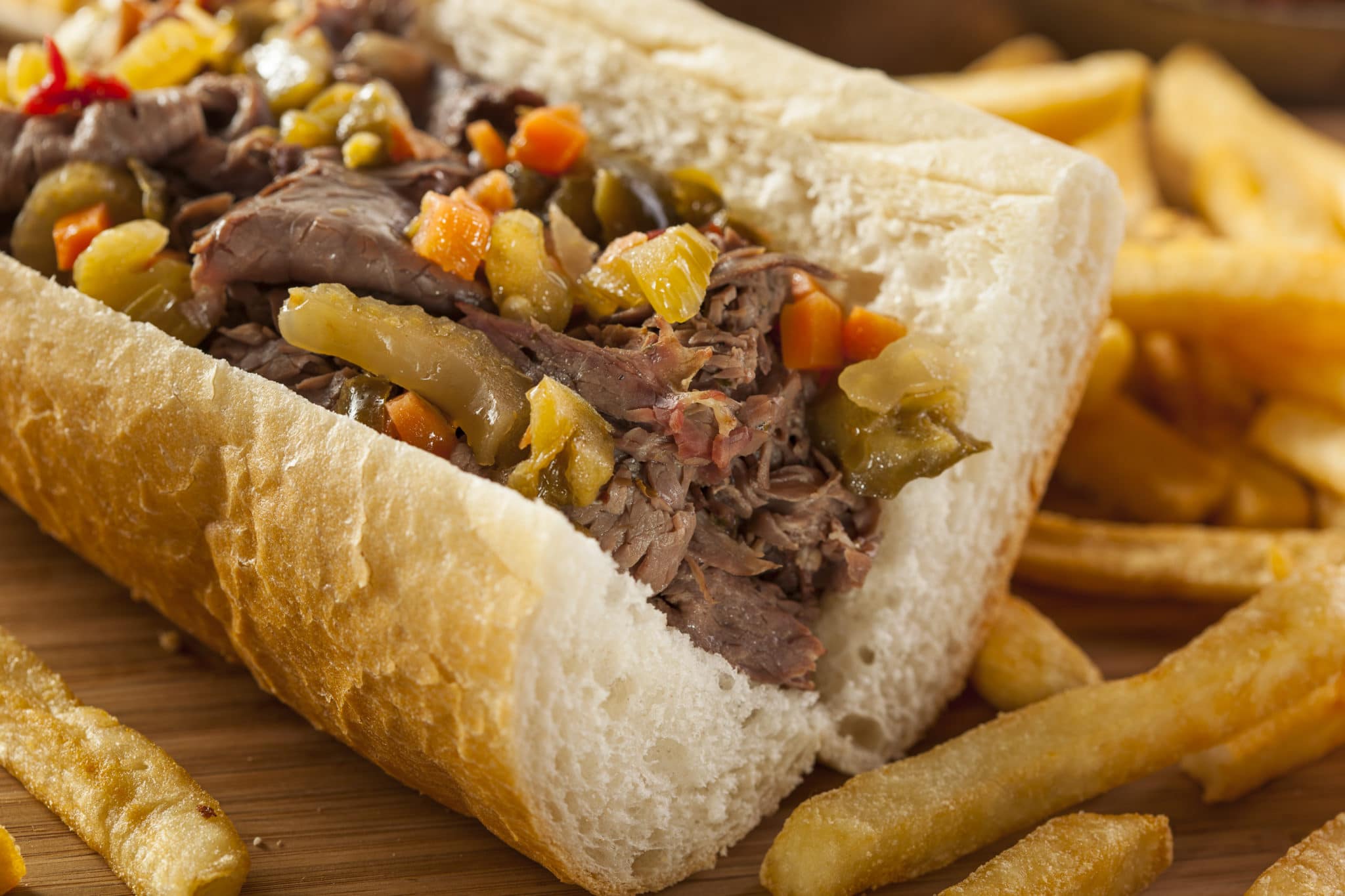 Hearty Italian Beef Sandwich Tony's Meats & Market