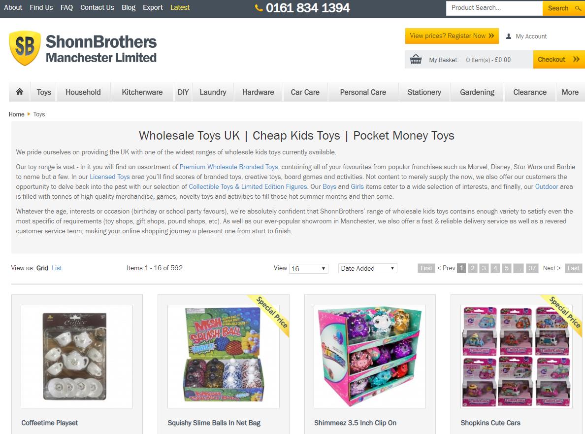 9 Top Toys Wholesale UK site Online TonySourcing