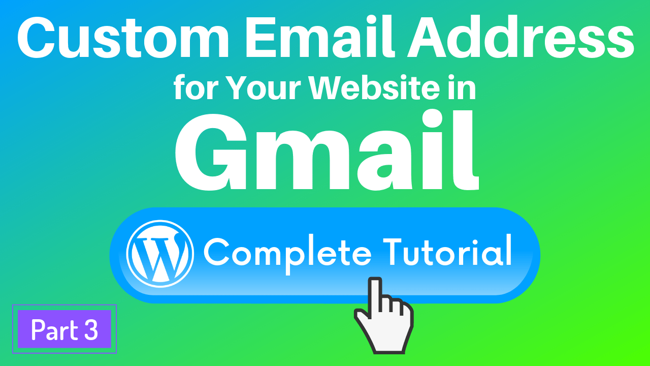 How to Get a Custom site Email Address in Gmail Tony Teaches Tech