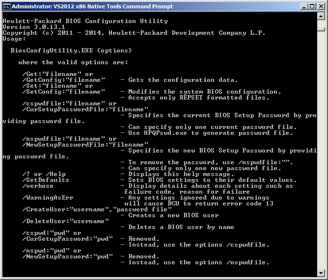 SCCM 2012 R2 Updating and configuring HP ProBook 6470b/6570b BIOS in