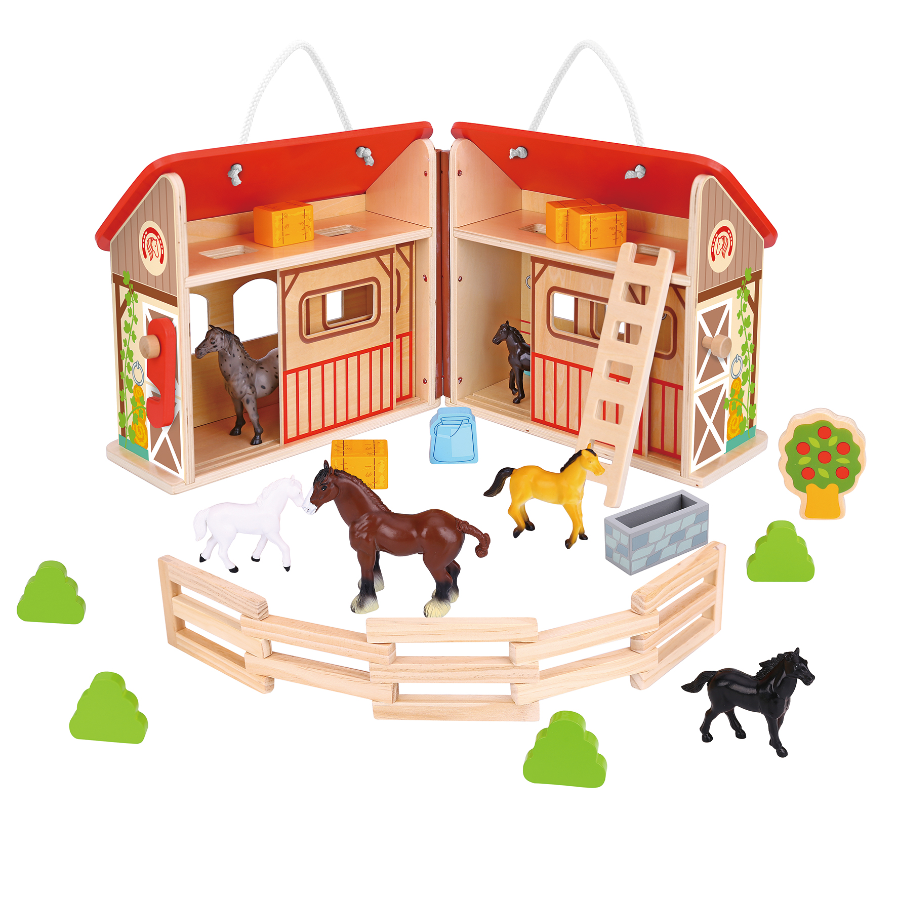Wooden Toy Scene Tookystudio wooden toy wholesale