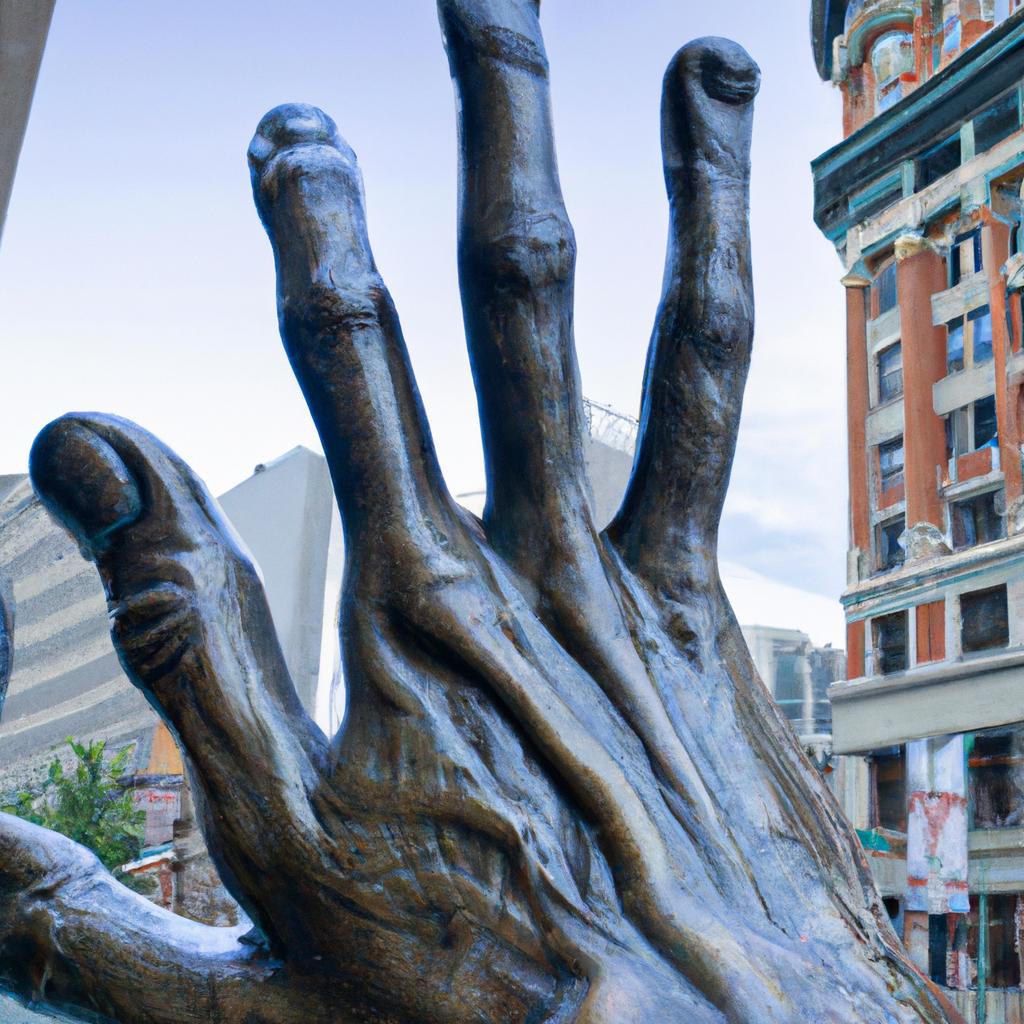 Large Hand Statue An Artistic Marvel TooLacks