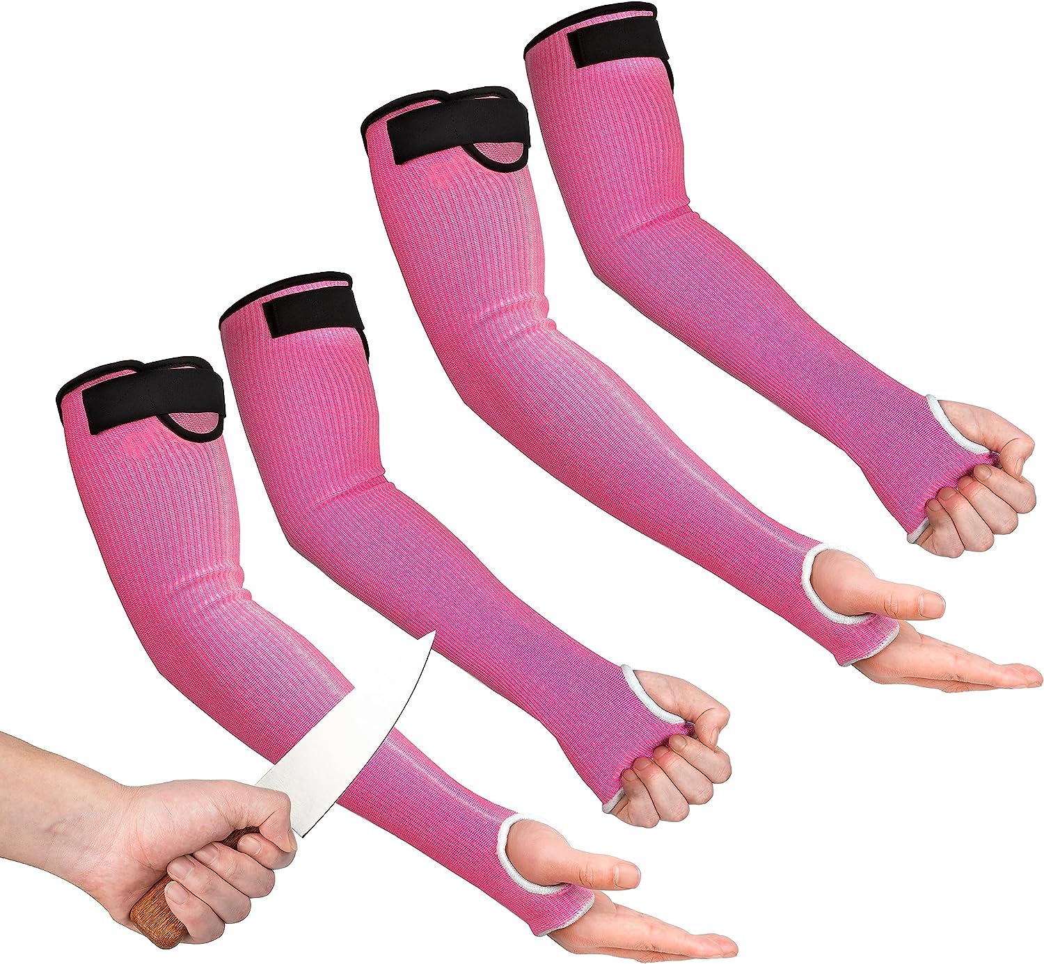 Kevlar Cut Resistant Arm Sleeves UV Protection ToolAnt