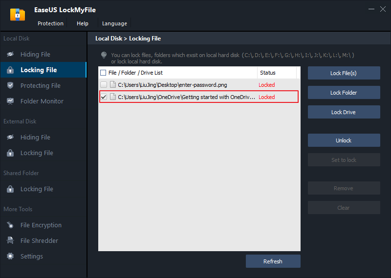 How to Password Protect OneDrive Folder in Windows 11/10 EaseUS