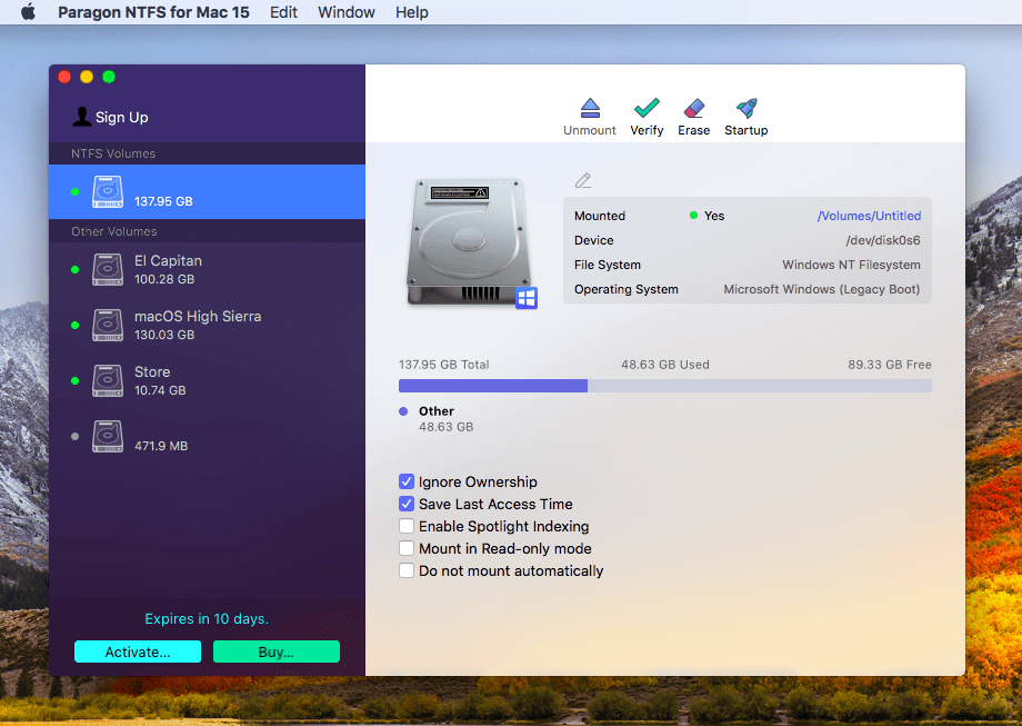 Can High Sierra Write to NTFS? Yes or No EaseUS