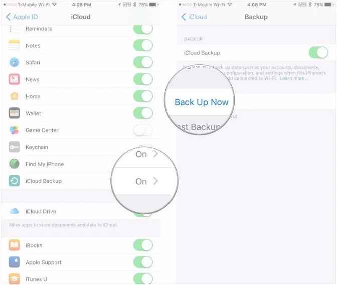 Tips for iCloud Automatically Backup on iPhone