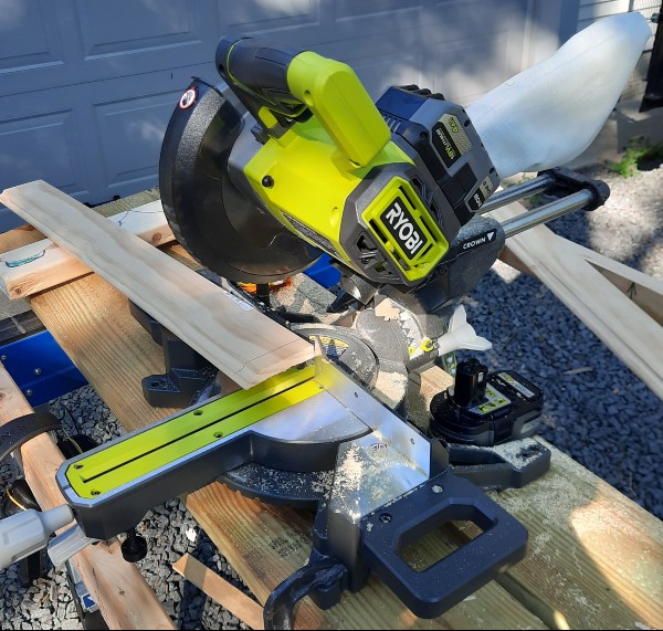 Ryobi Cordless 7 1/4" Miter Saw Review - Tool Box Buzz Tool Box Buzz
