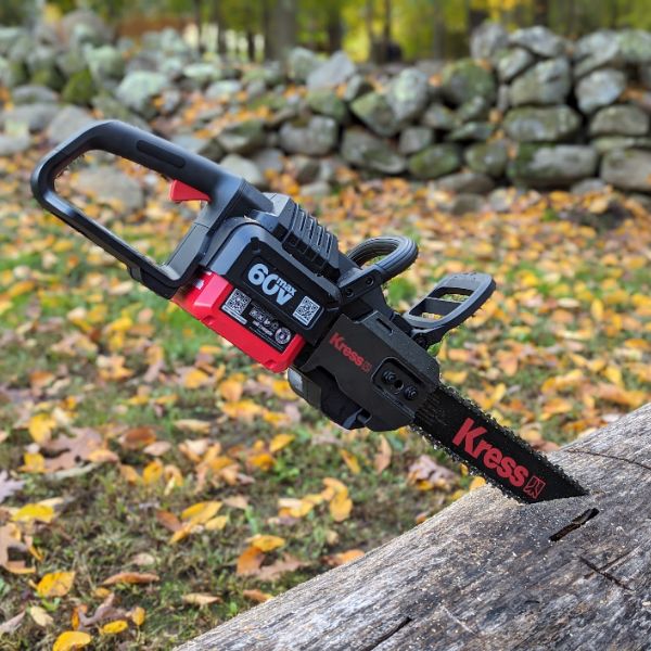 Kress Commercial 60V 16" Battery Chainsaw Review Tool Box Buzz Tool