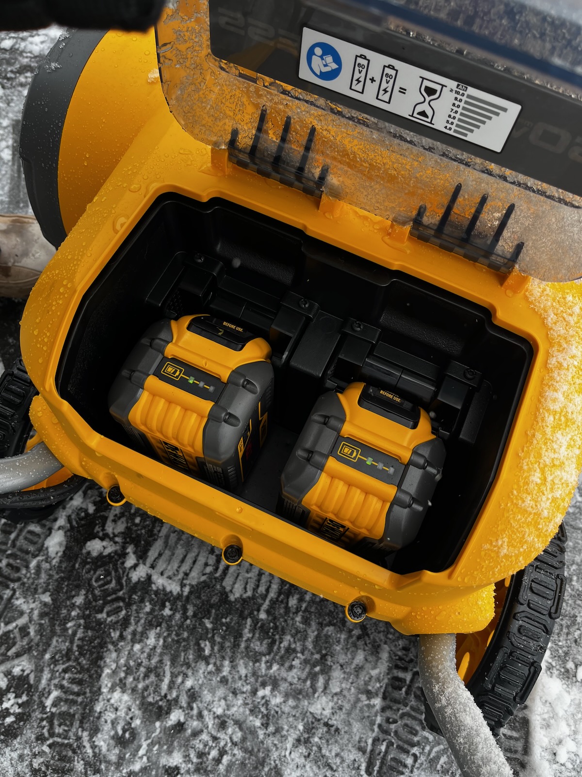 DEWALT 60V Snow Blower Review Tool Box Buzz Tool Box Buzz